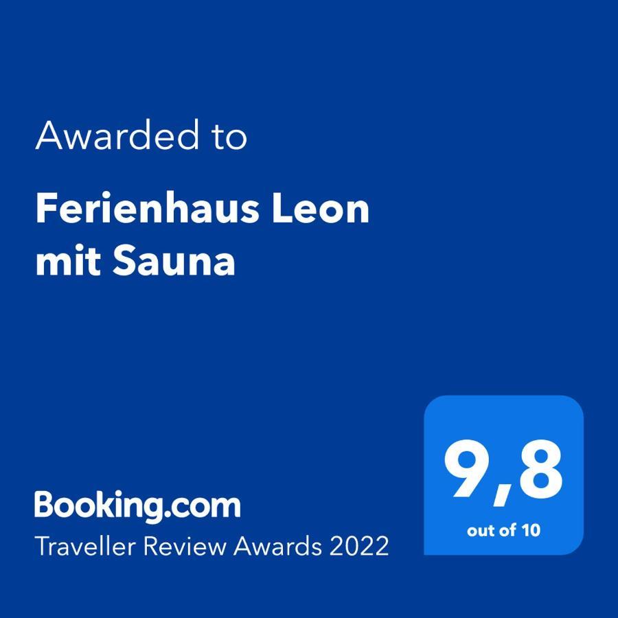 Ferienhaus Leon Mit Sauna Rehburg-Loccum Esterno foto
